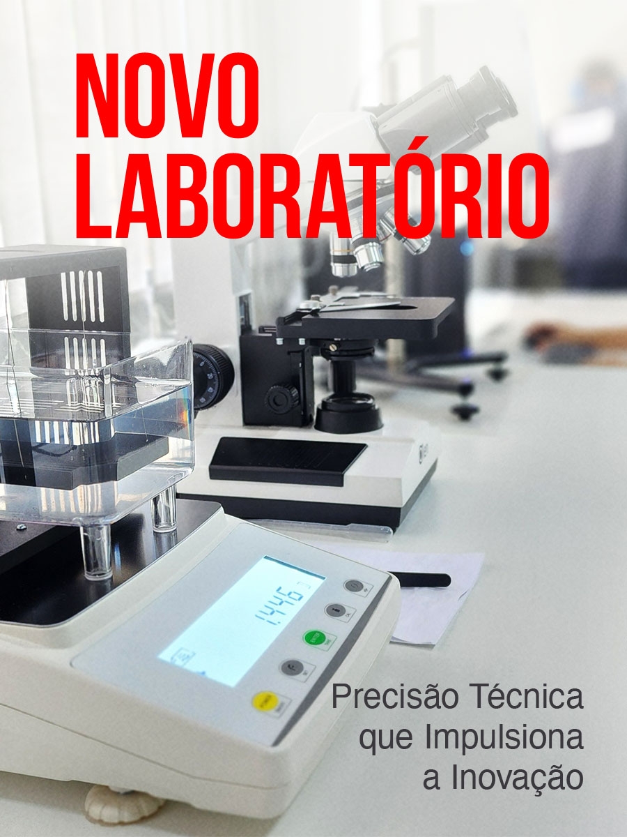 Banner vertical - Novo Laboratório